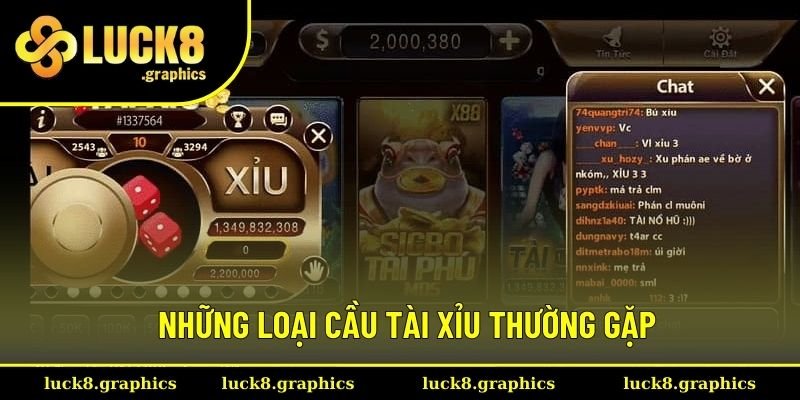 Những loại cầu tài xỉu mà bạn thường gặp